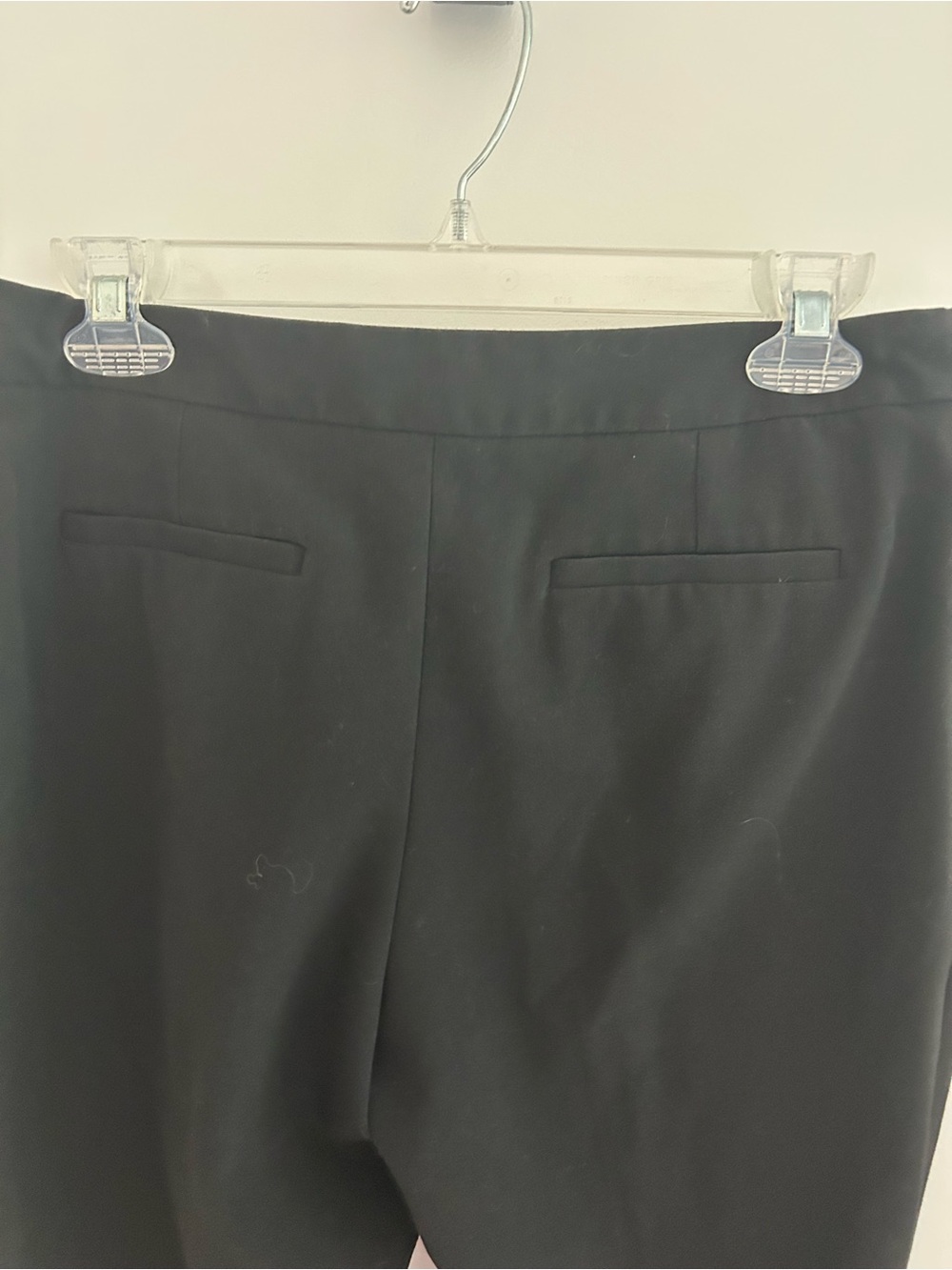 Ellen Tracy Black Ankle Pants with Gold Zip Accent - Picture 4 of 8